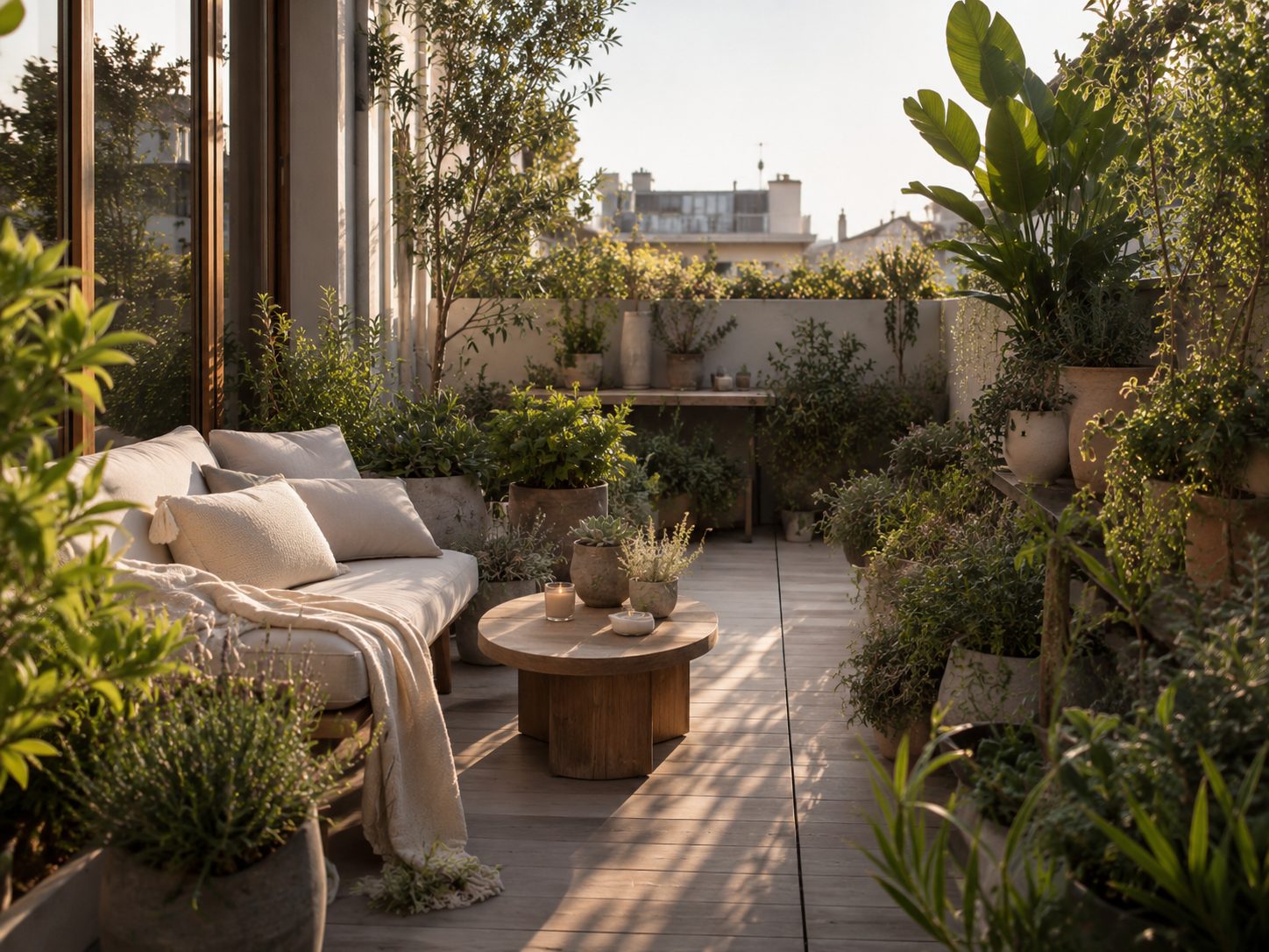 Balcones y terrazas